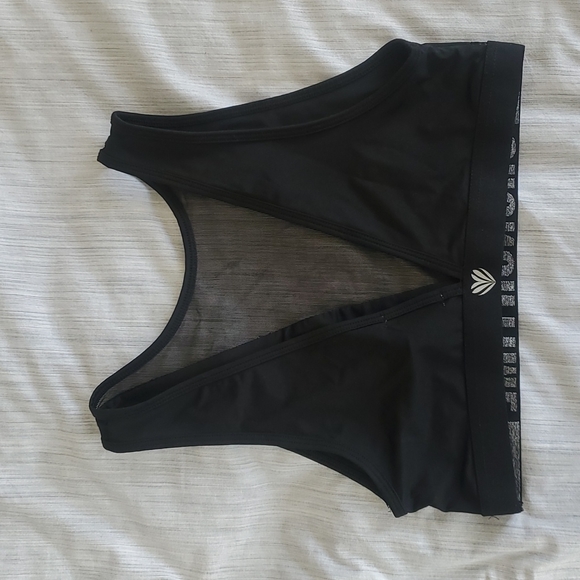 Black Sports Bra - Picture 2 of 3